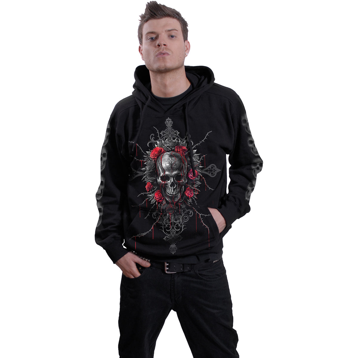 LOVE IS DEAD - Bluza czarna
