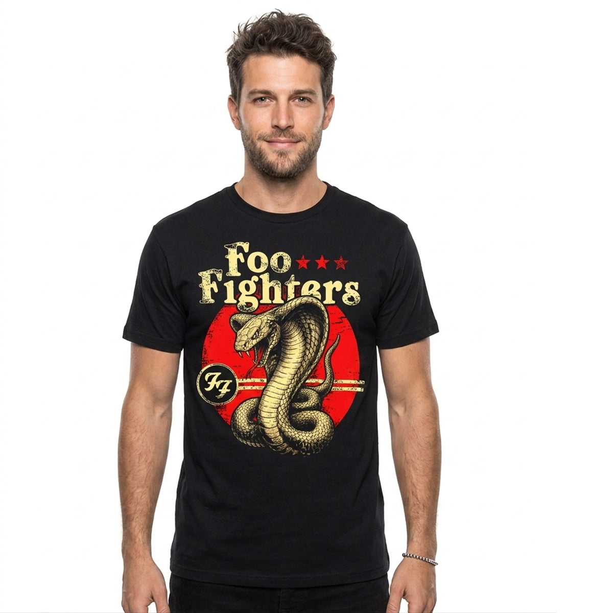 FOO FIGHTERS - COBRA - Koszulka z nadrukiem z przodu czarna