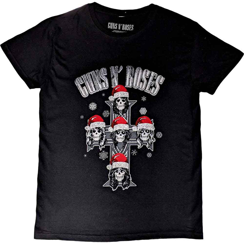 GUNS N' ROSES - APPETITE CHRISTMAS - T-Shirt Black