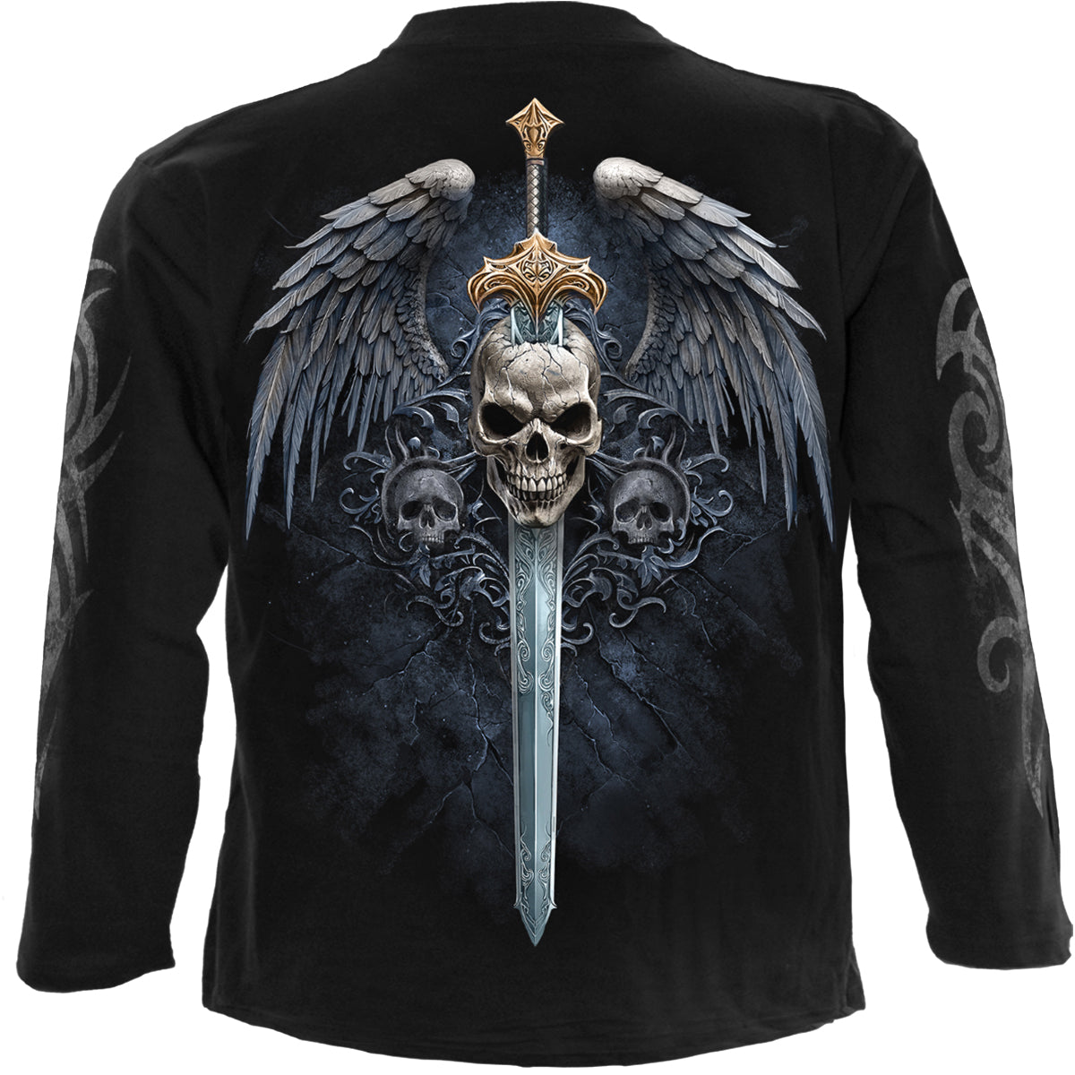 ANGEL SWORD - Koszulka z długim rękawem czarna