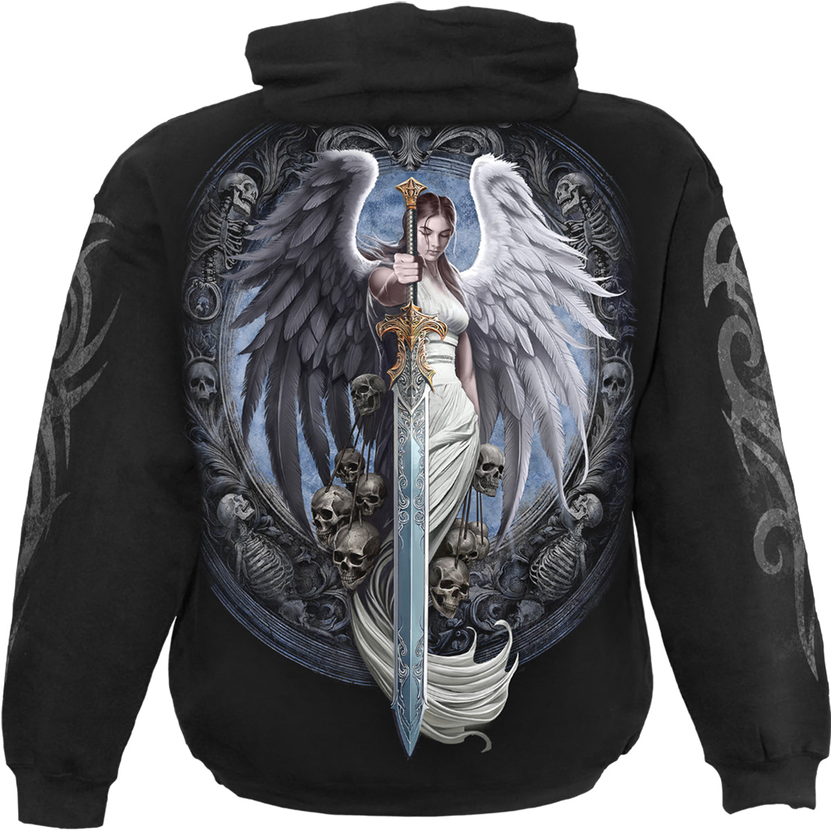 ANGEL SWORD - Bluza czarny