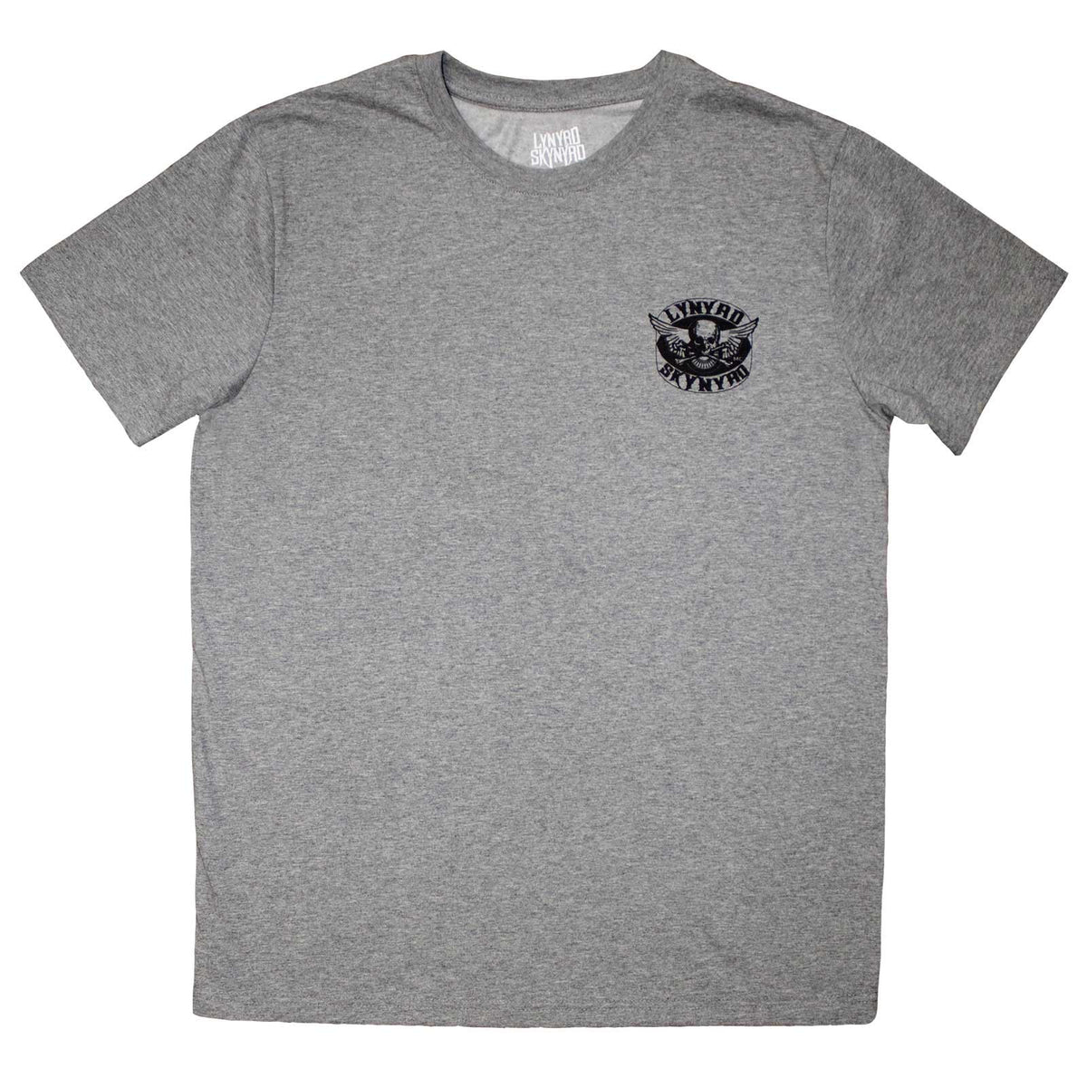 LYNYRD SKYNYRD - MINI BIKER PATCH LOGO MONO - T-Shirt Grey