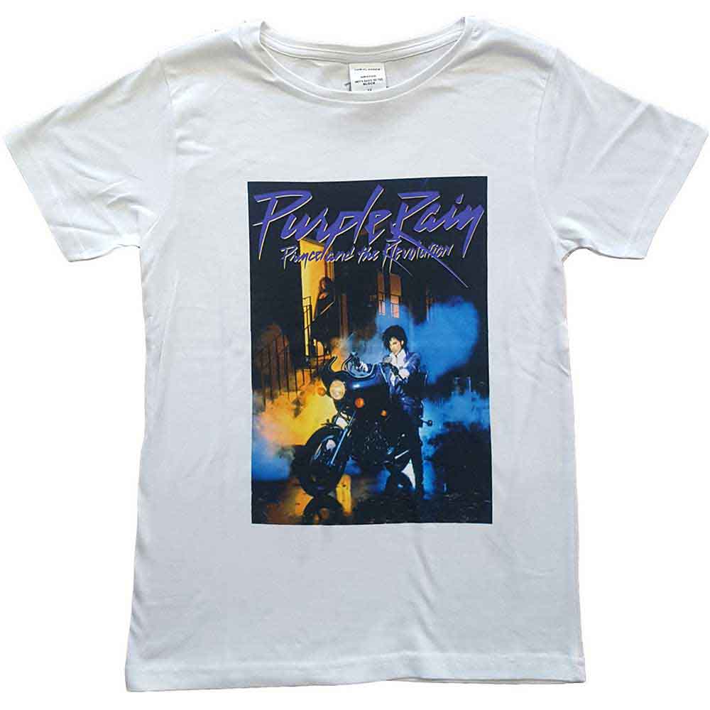 PRINCE - PURPLE RAIN - Kids T-Shirt White