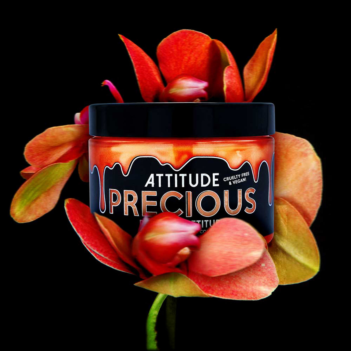 PRECIOUS PASTEL PEACH - Farba do włosów Attitude - 135ml