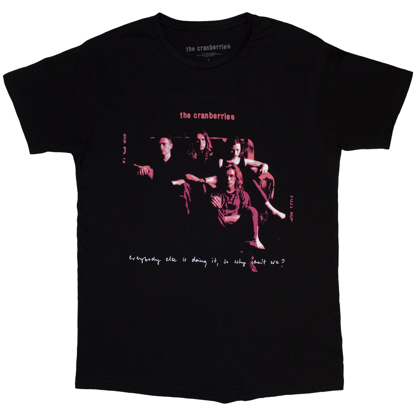 CRANBERRIES, THE - EVERYBODY ELSE - T-Shirt Black