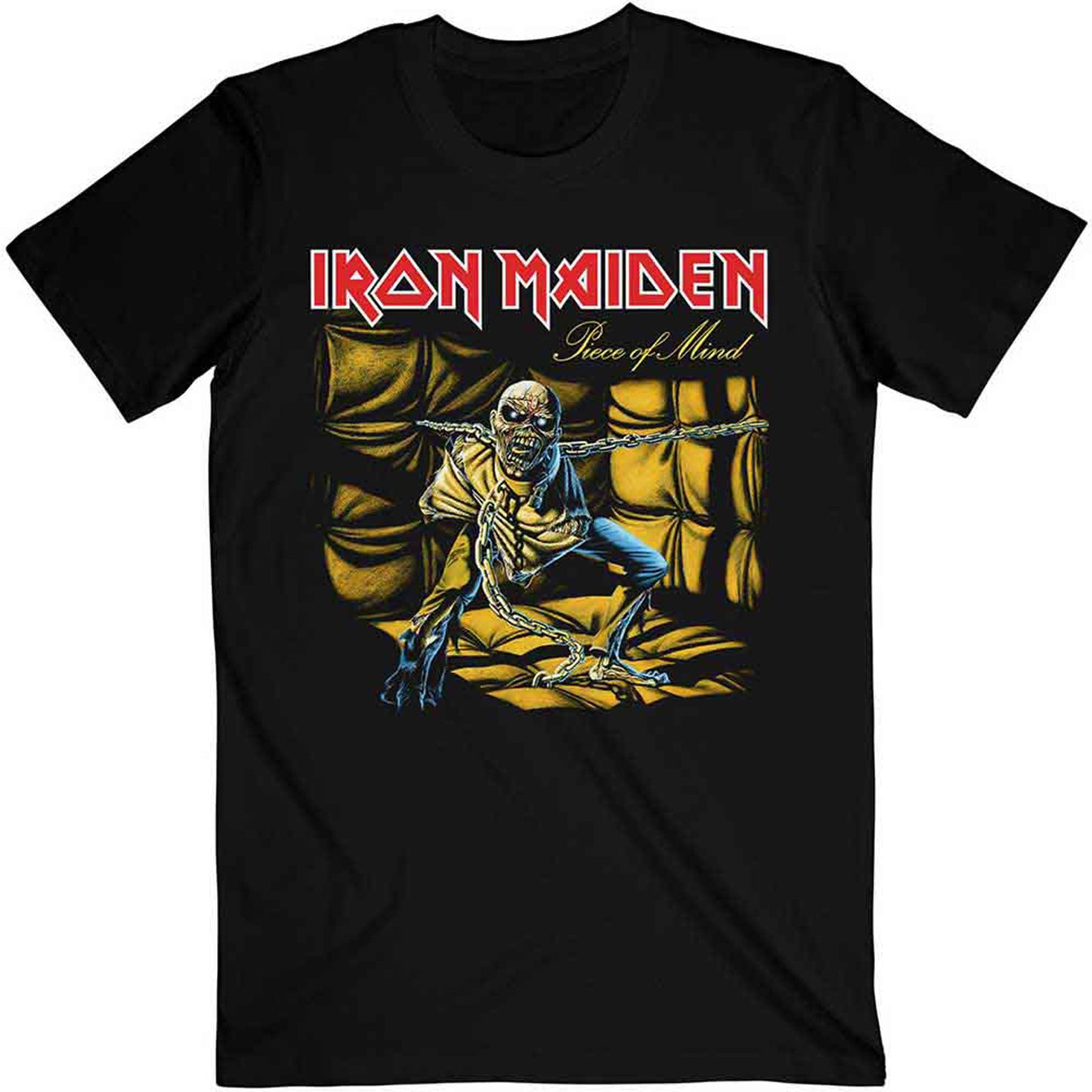 IRON MAIDEN - PIECE OF MIND - T-Shirt czarny