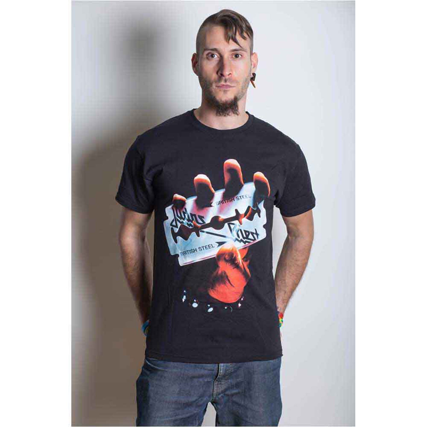 JUDAS PRIEST - BRITISH STEEL - T-Shirt czarny