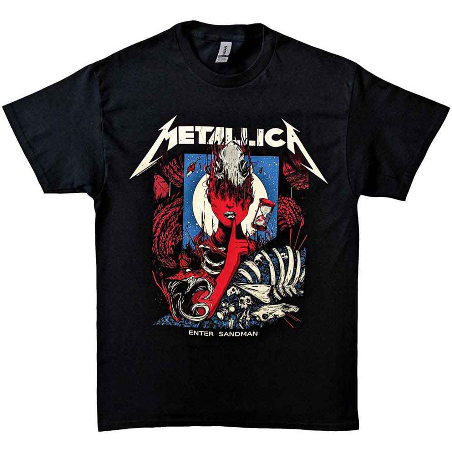 METALLICA - ENTER SANDMAN POSTER - T-Shirt Black