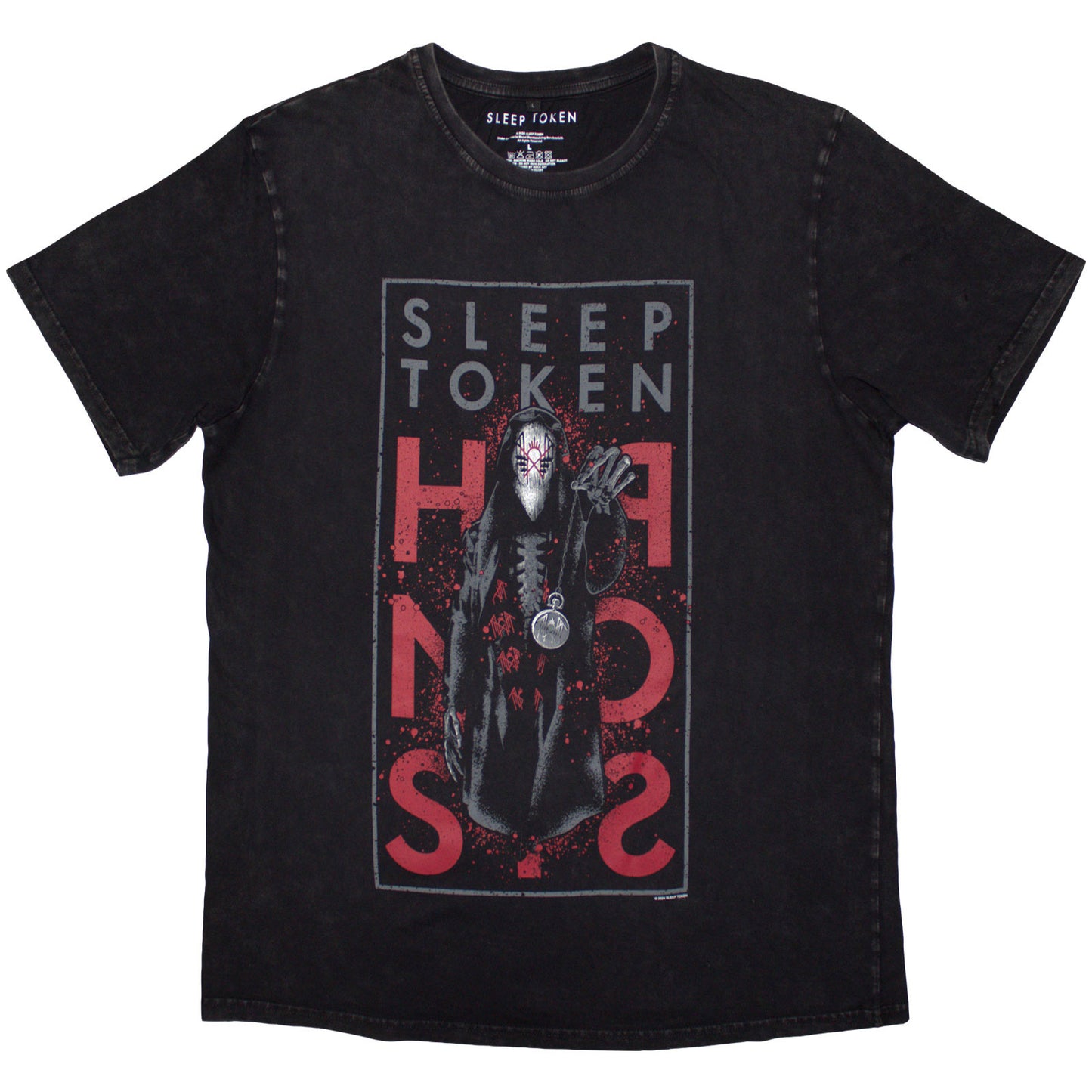 SLEEP TOKEN - HYPNOSIS - Stone Wash T-Shirt Black