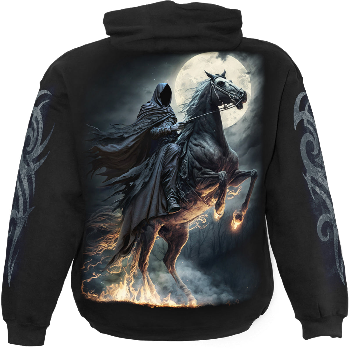 SHADOW RIDER - Bluza czarna