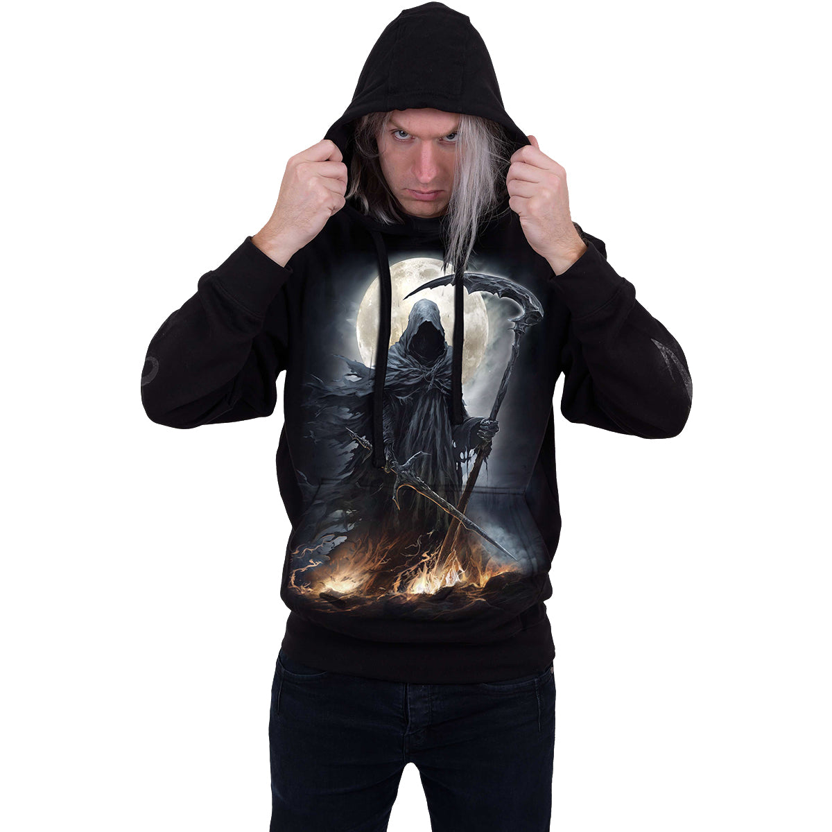 SHADOW RIDER - Bluza czarna