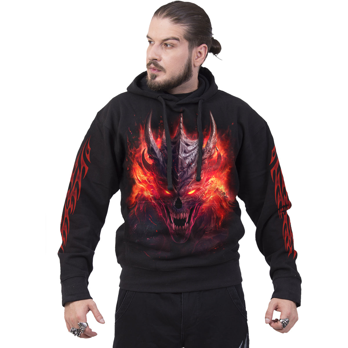RIFF BURNER - Bluza czarna