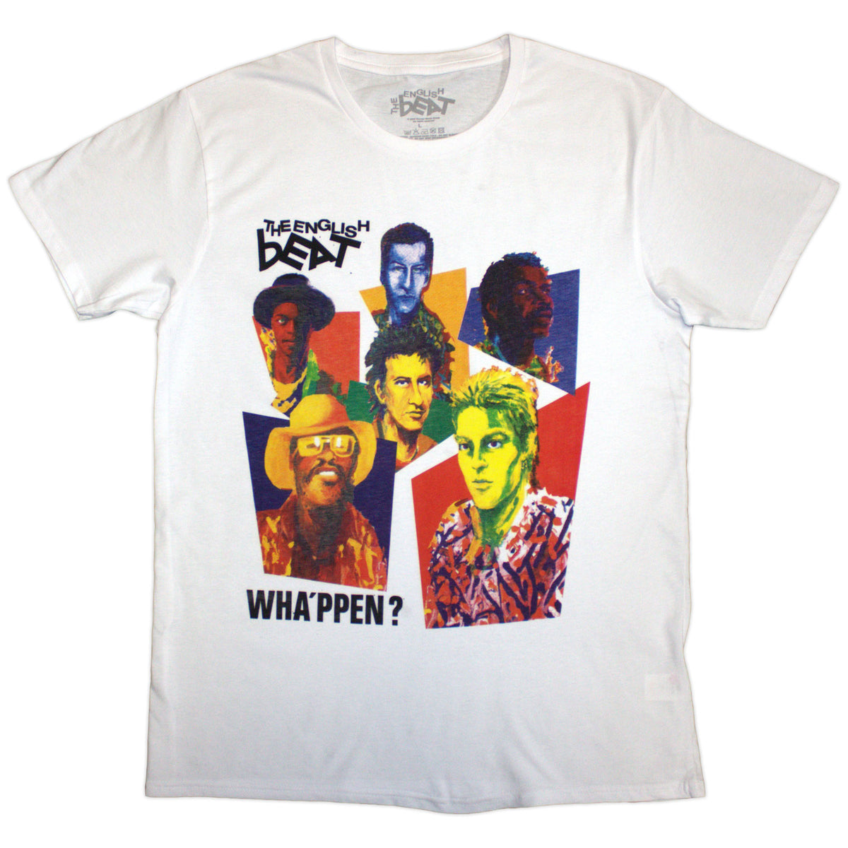 THE ENGLISH BEAT - WHA'PPEN ART PHOTO - T-Shirt White
