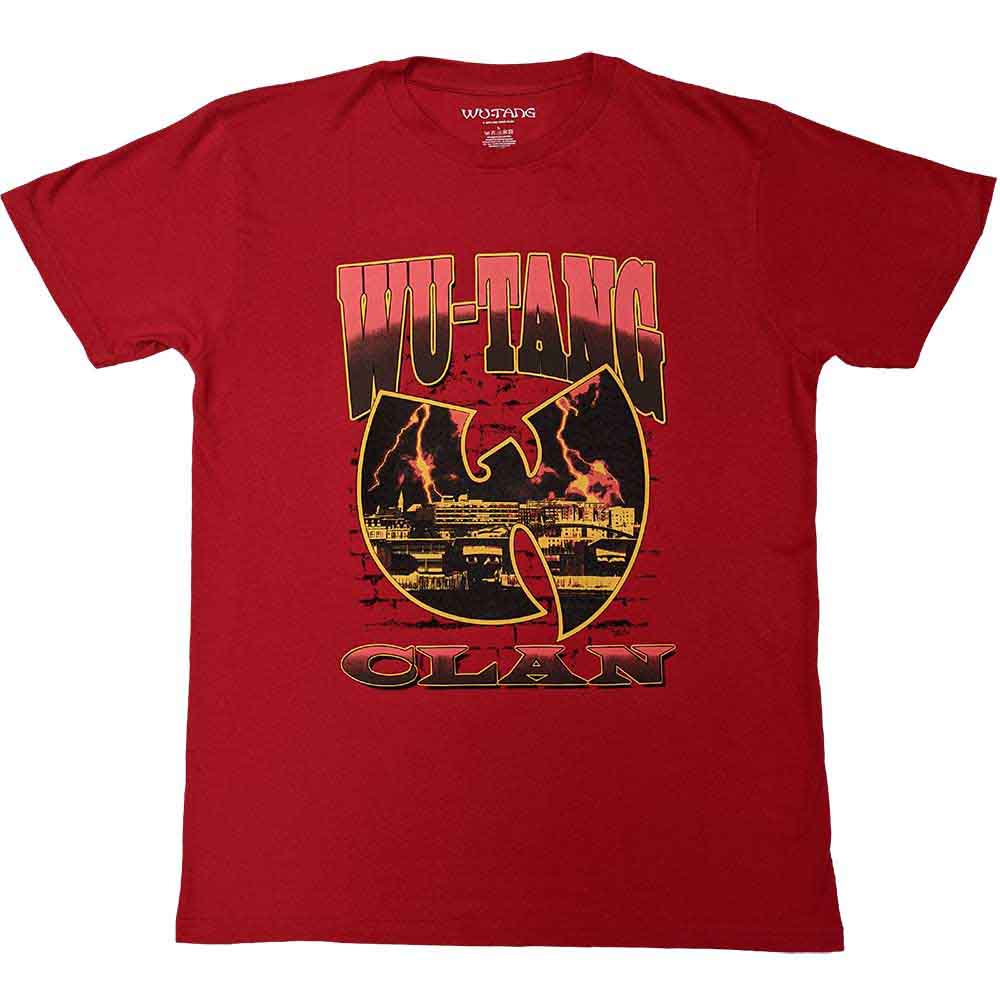 WU-TANG CLAN - BRICK WALL - T-Shirt Red
