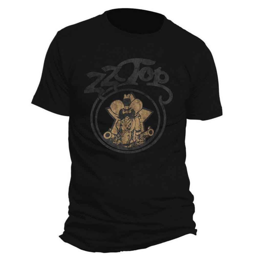 ZZ TOP - OUTLAW VILLAGE - T-Shirt Black