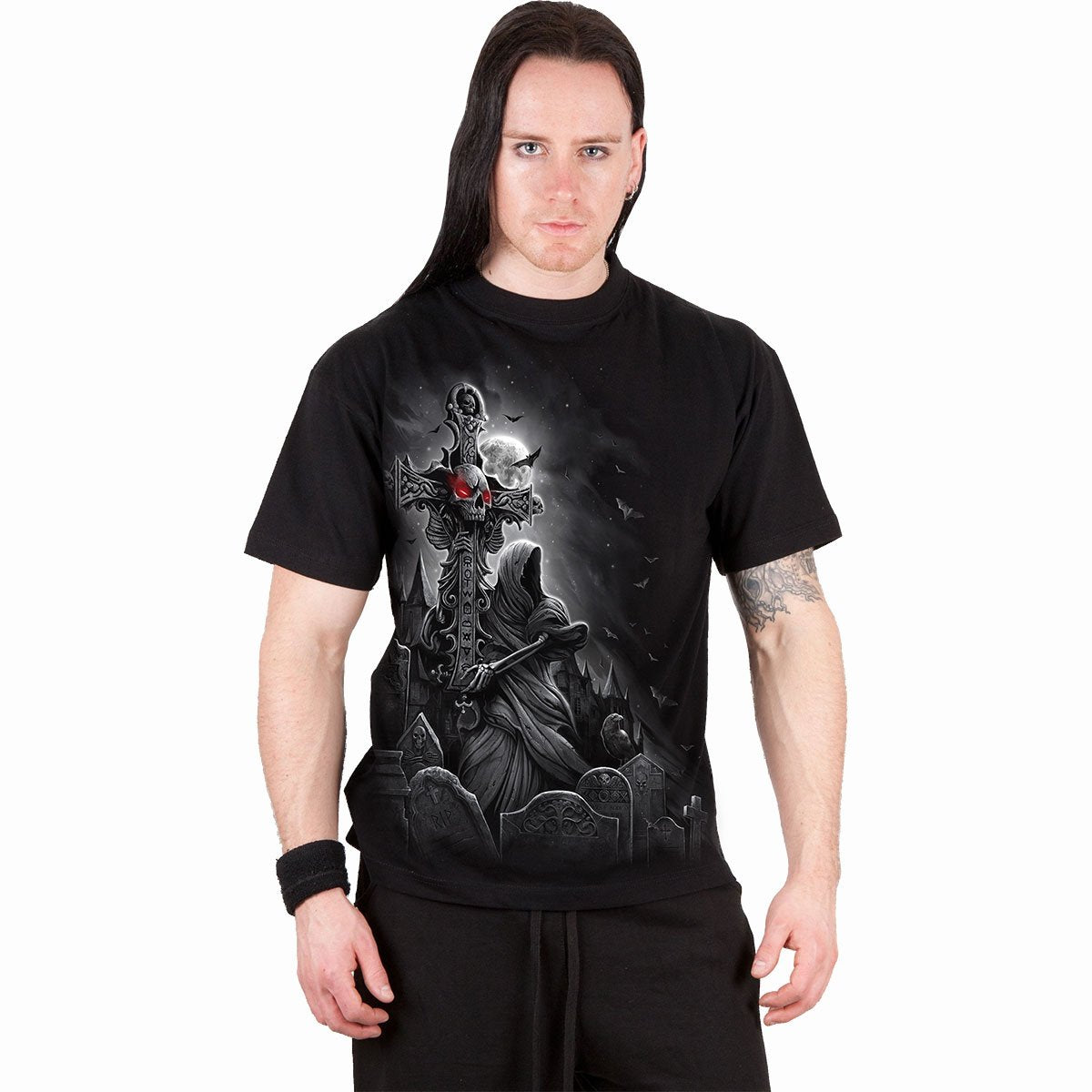 GRAVE WALKER - T-Shirt czarny