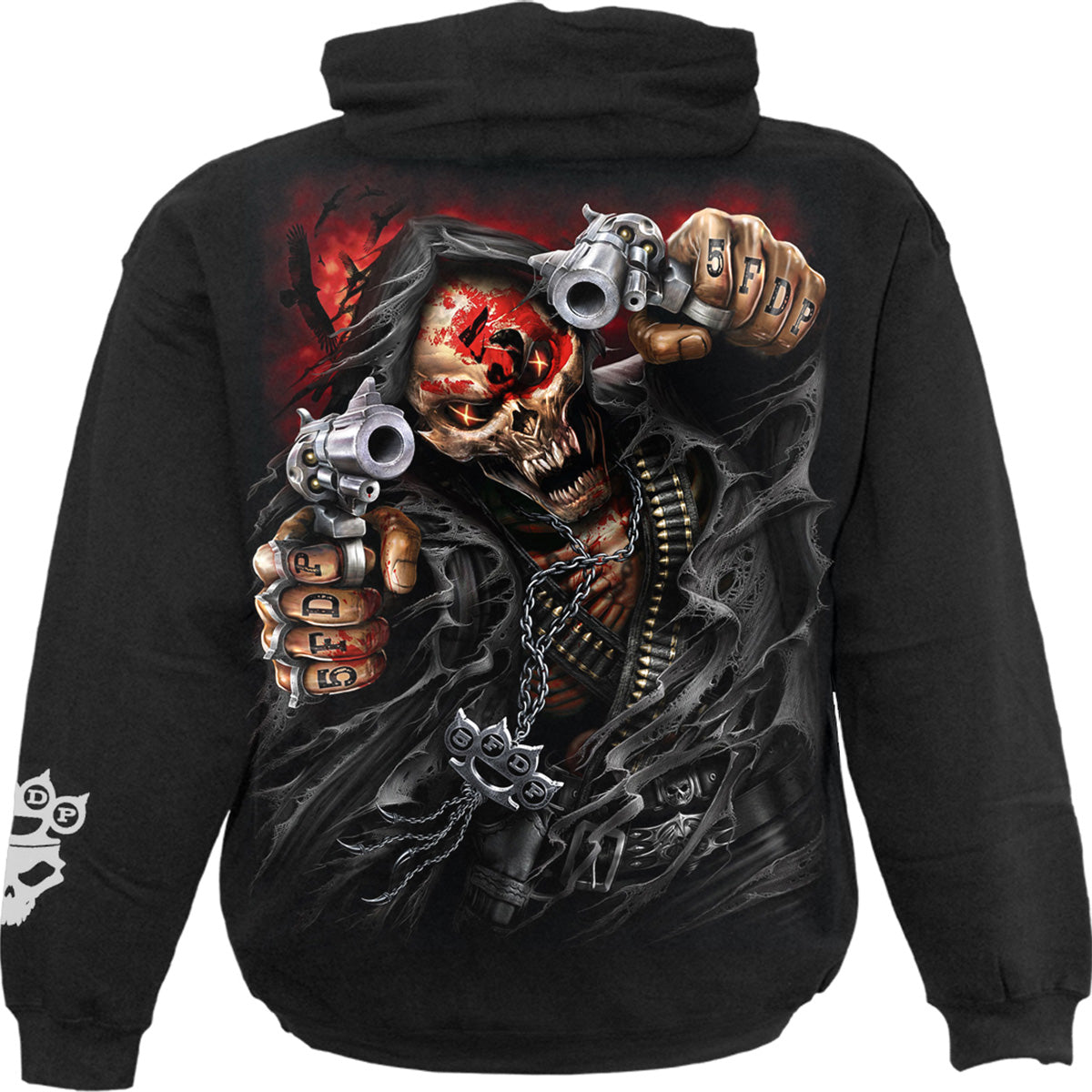5FDP - ASSASSIN - Licencjonowana bluza z kapelą czarna