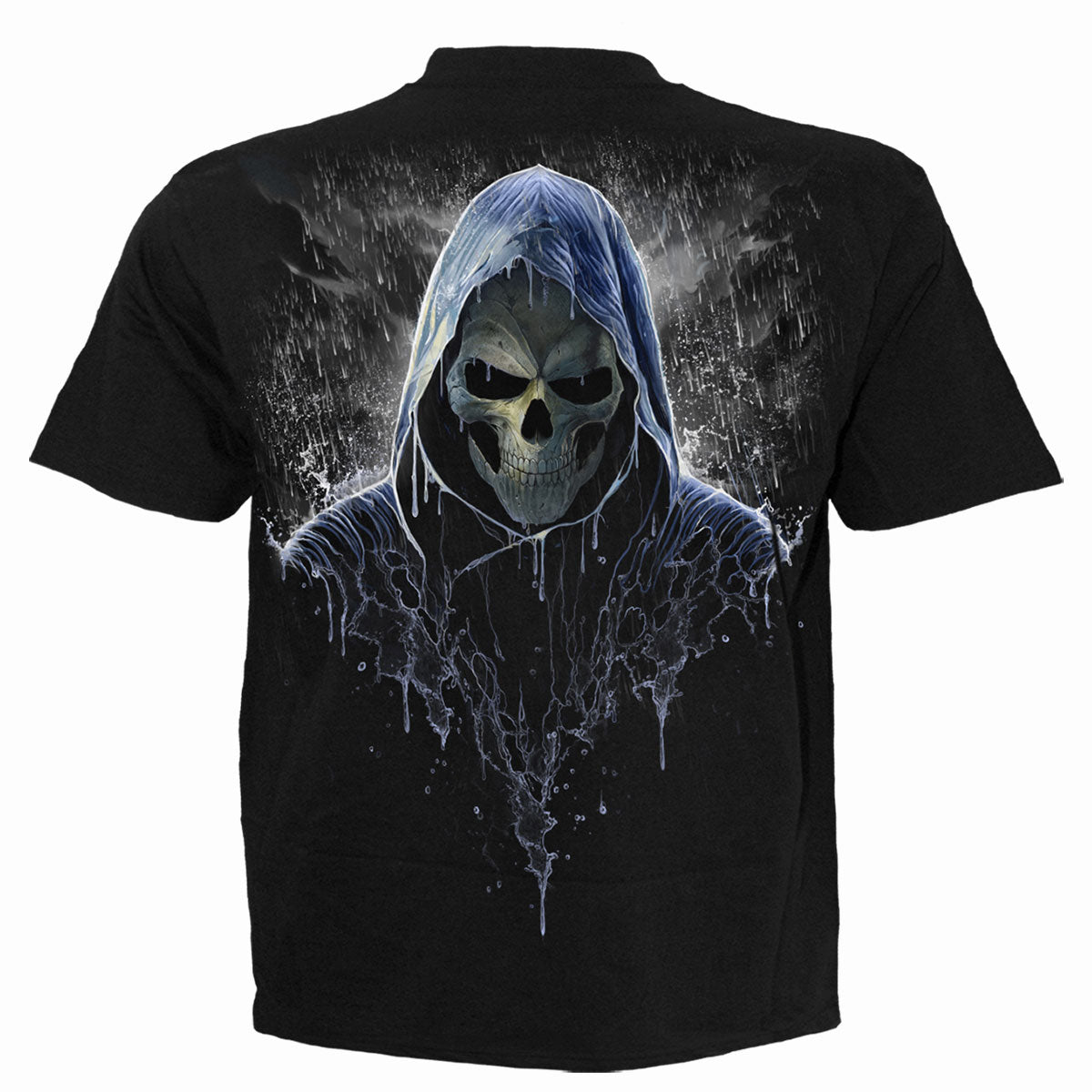 REAPING IN THE RAIN - T-Shirt czarny