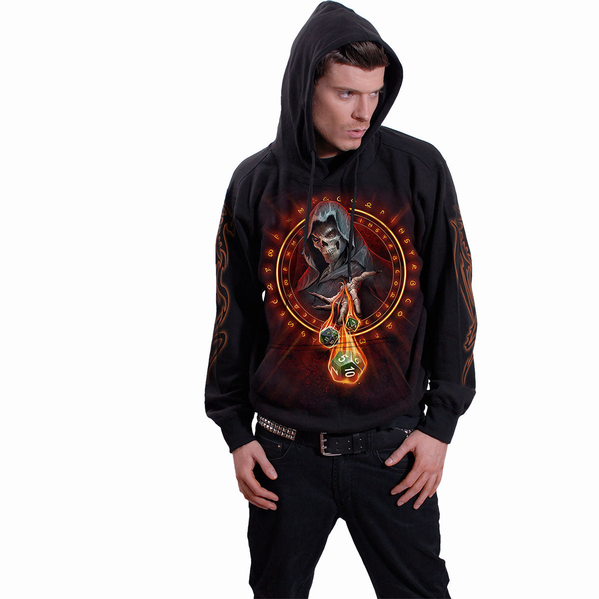 DUNGEON MASTER - Bluza czarna