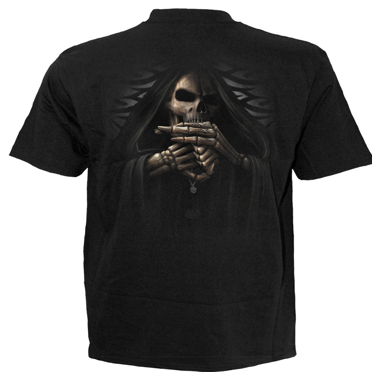 BONE FINGER - T-Shirt czarny