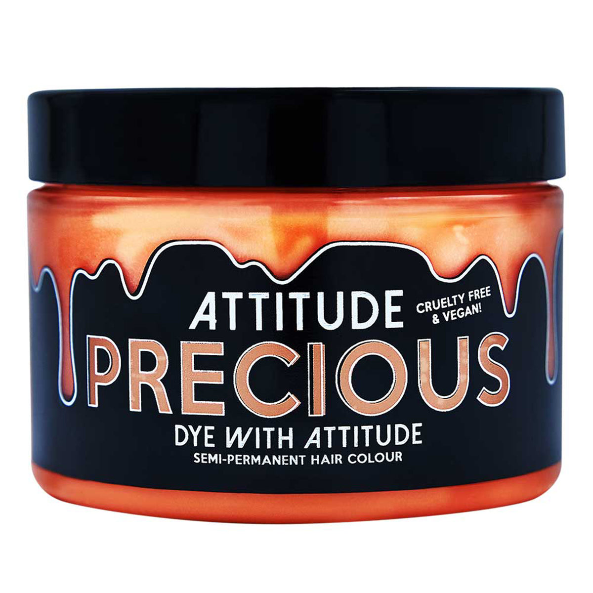 PRECIOUS PASTEL PEACH - Farba do włosów Attitude - 135ml