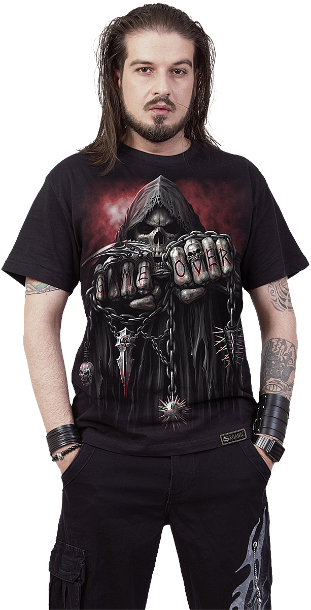 GAME OVER - Koszulka organiczna