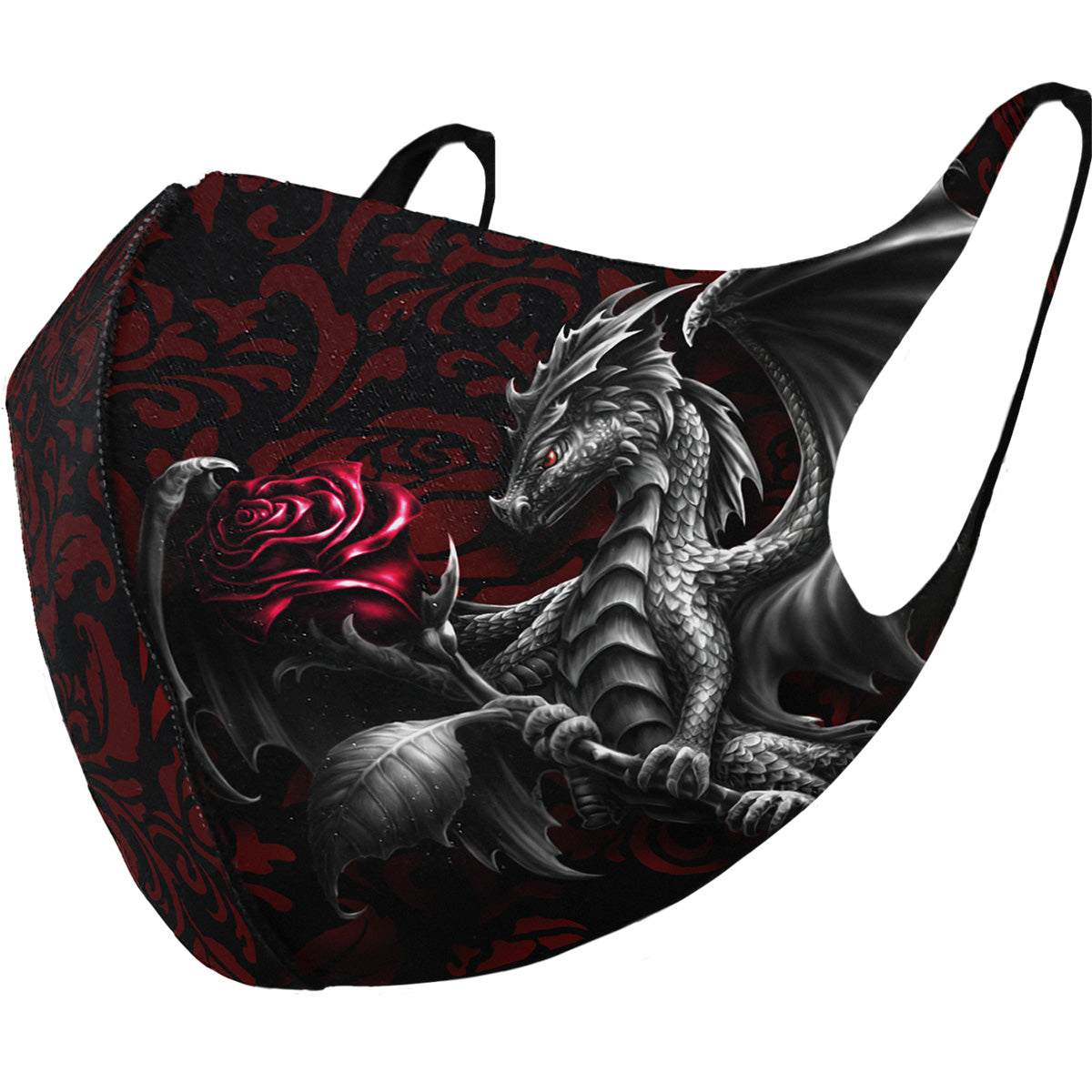 DRAGON ROSE - Maska na twarz