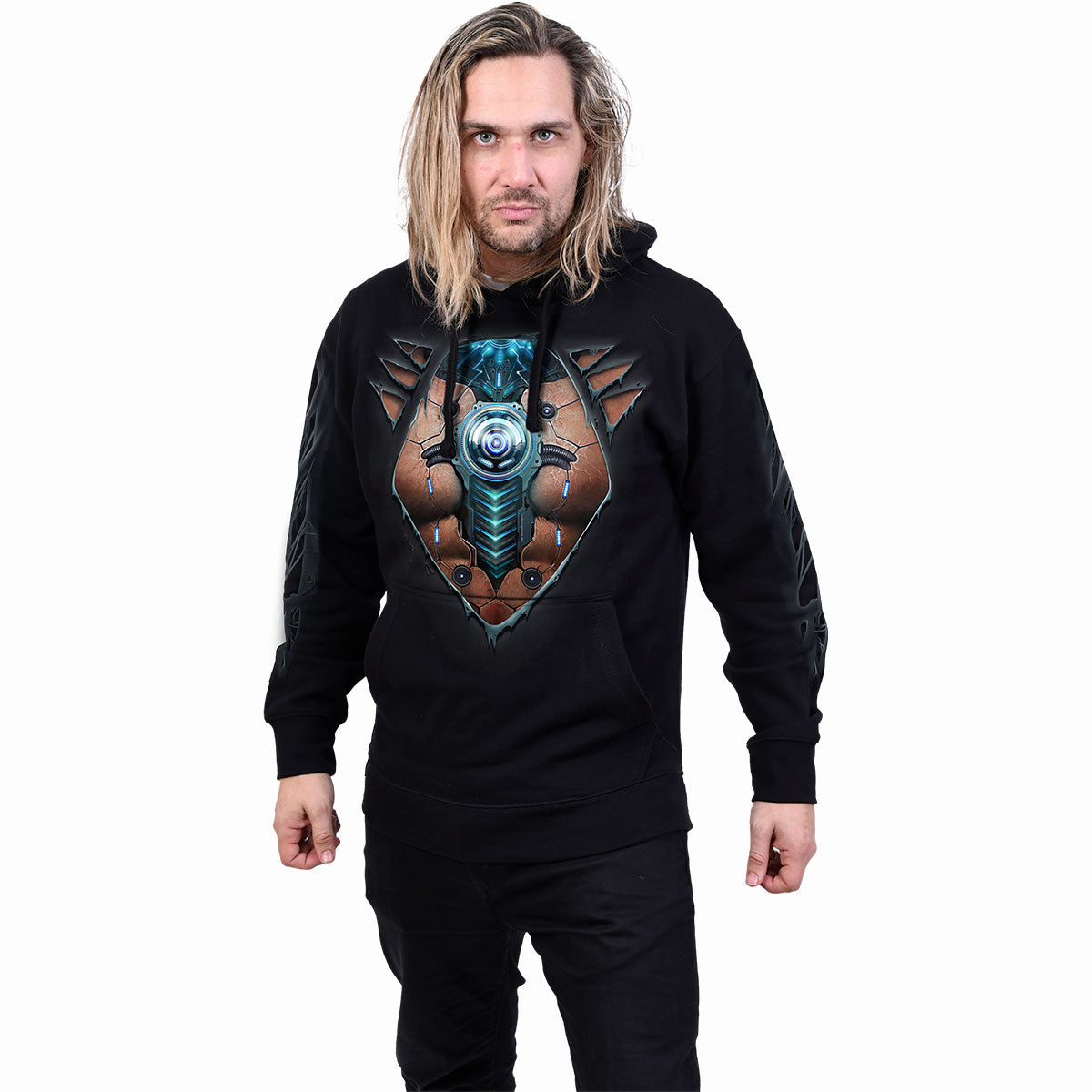 CYBER SKIN - Bluza czarna