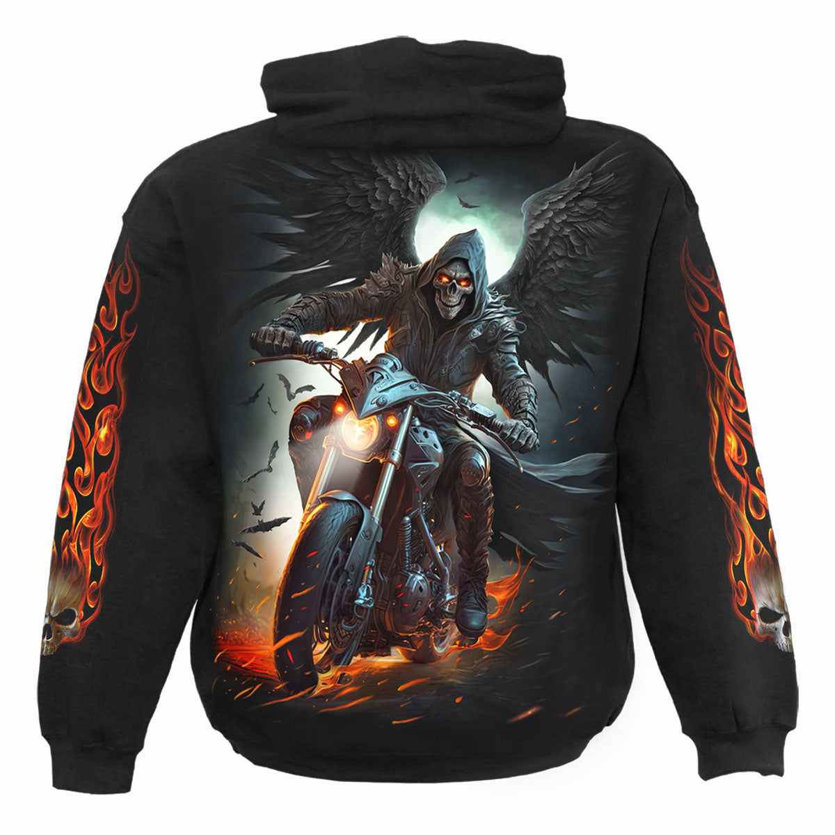 NIGHT RIDER - Bluza czarna