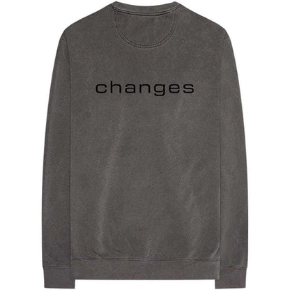 TUPAC - CHANGES SIDE PHOTO - Long Sleeve T-Shirt Grey