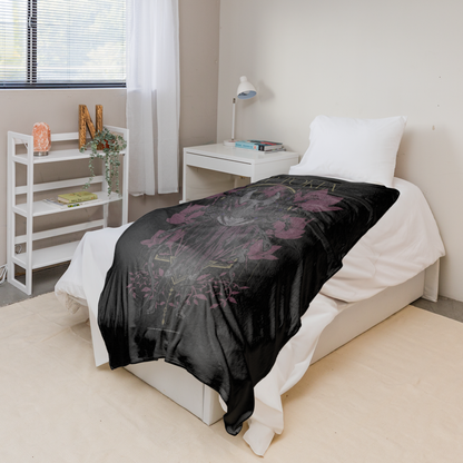 Rocksax Sleep Token Sherpa Fleece Blanket - Even In Arcadia 2