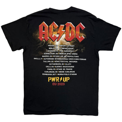 AC/DC - ANGUS HORNS EU TOUR '25 - T-Shirt Black
