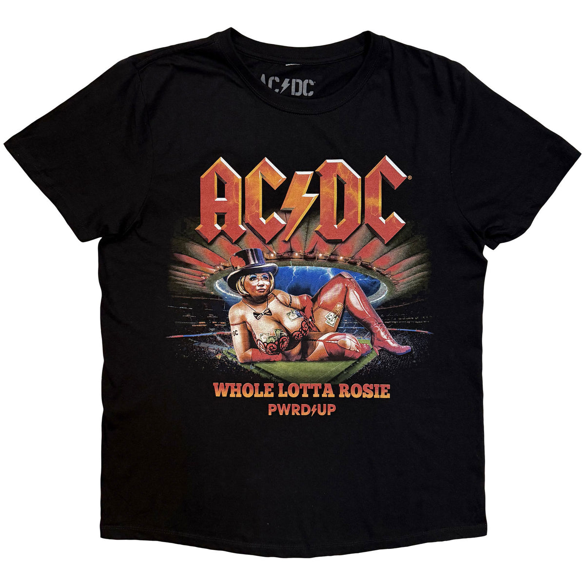 AC/DC - WHOLE LOTTA MADRID EU TOUR '25 - T-Shirt Black