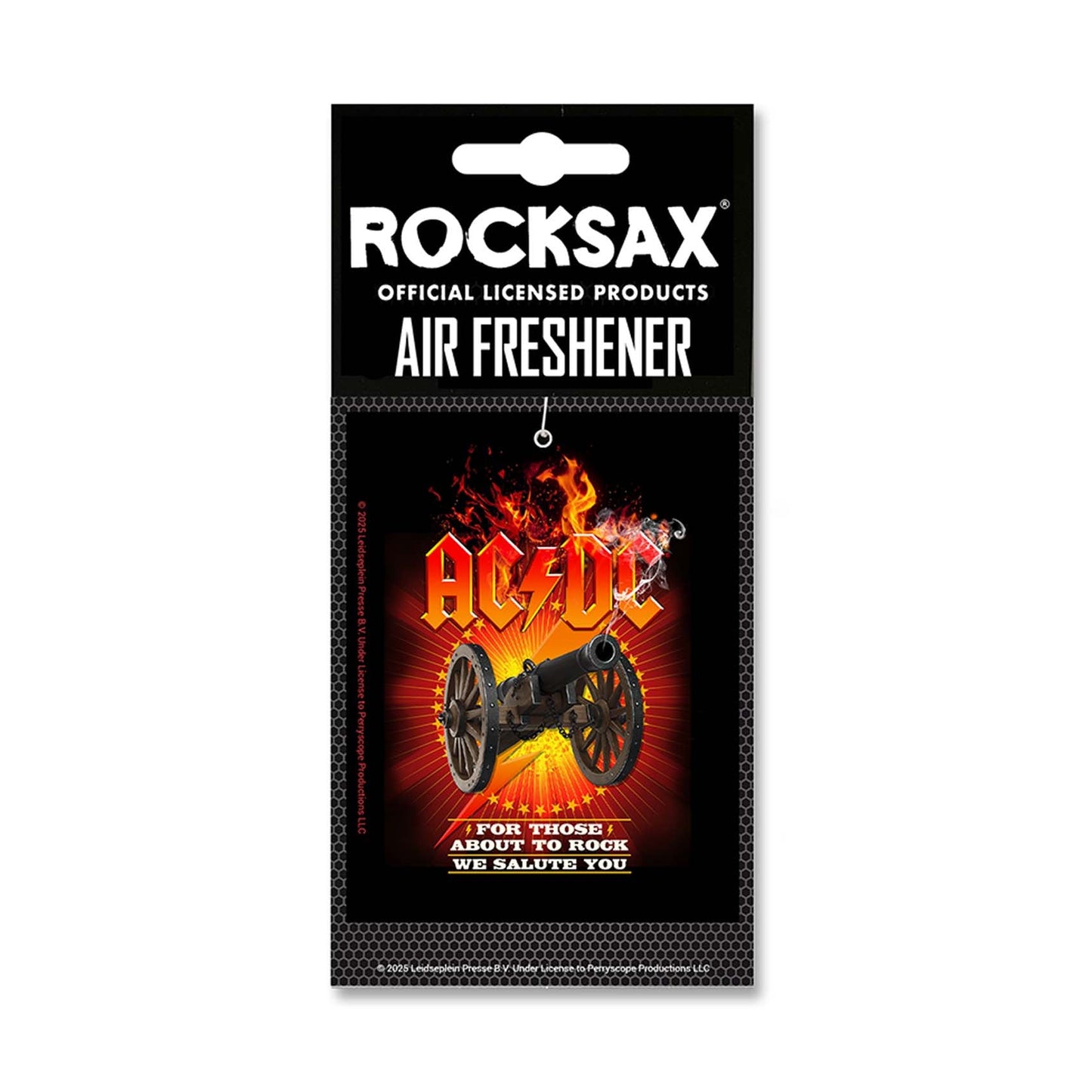 Odświeżacz powietrza Rocksax AC/DC - dla tych, którzy