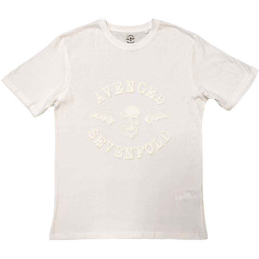 AVENGED SEVENFOLD - CLASSIC DEATHBAT - T-Shirt White