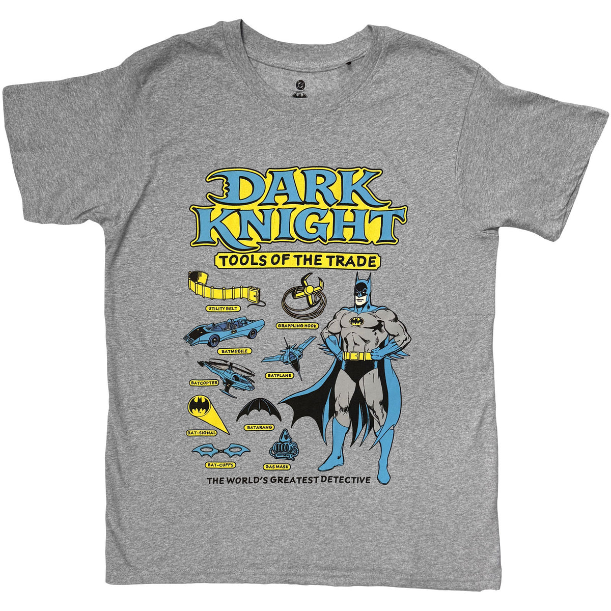 DC COMICS - BATMAN TOOLS OF THE TRADE - T-Shirt Grey
