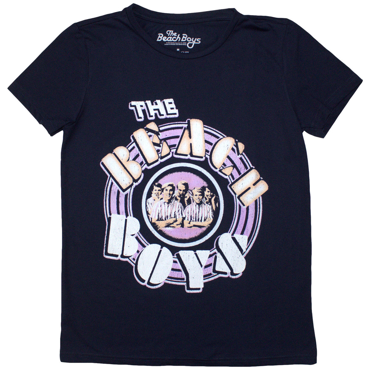 THE BEACH BOYS - VINTAGE PHOTO - Ladies T-Shirt Blue