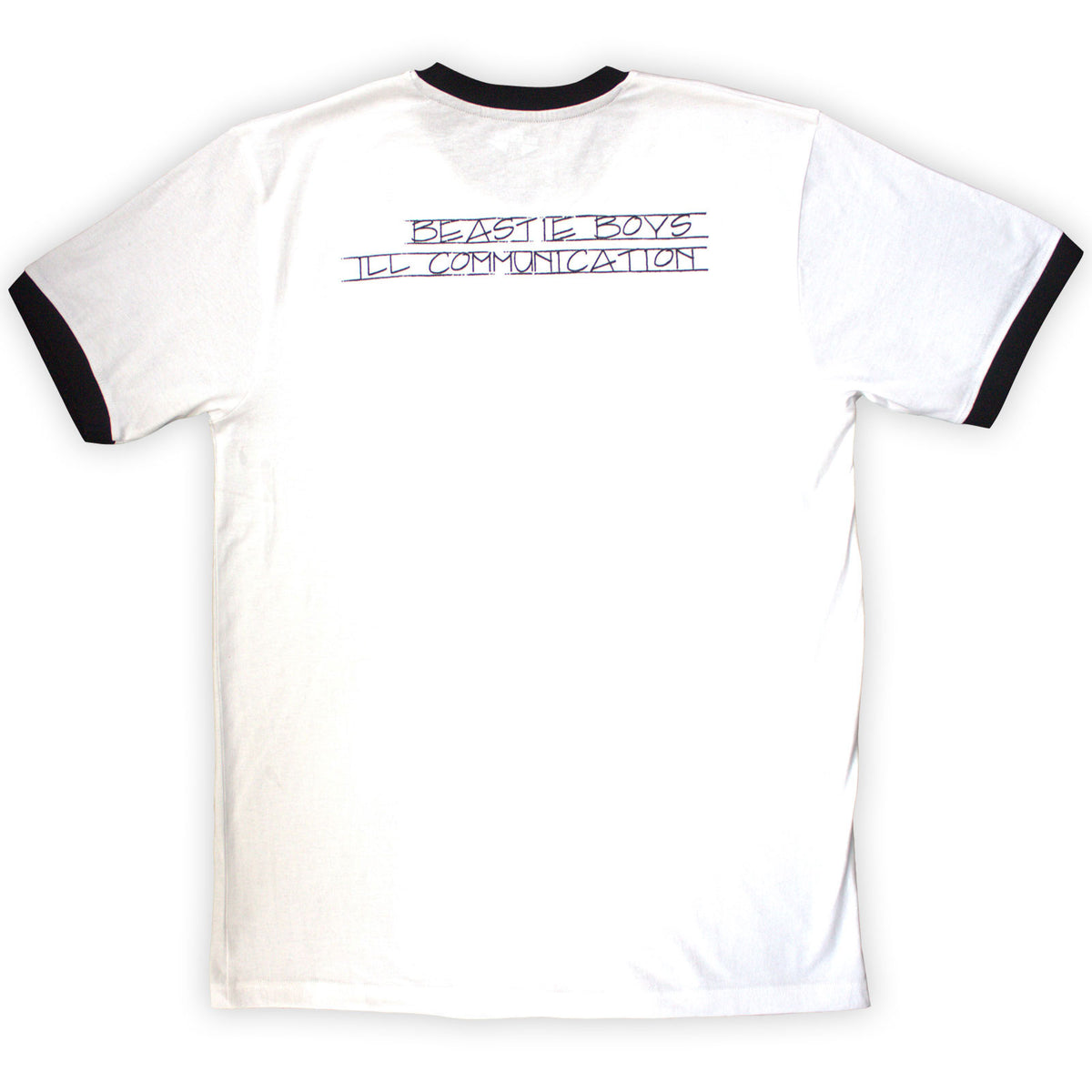 THE BEASTIE BOYS - RECORD LABEL - Ringer T-Shirt White