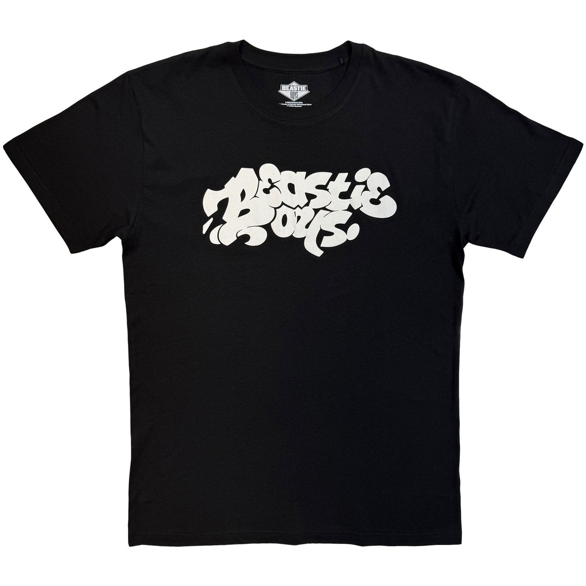 THE BEASTIE BOYS - TAG LOGO MONO - T-Shirt Black