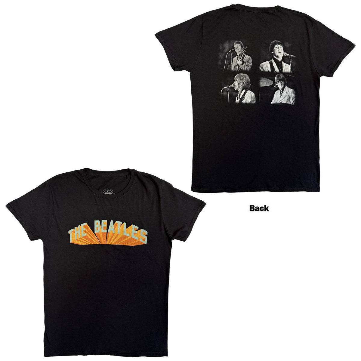 THE BEATLES - LIVE IN JAPAN - T-Shirt Black