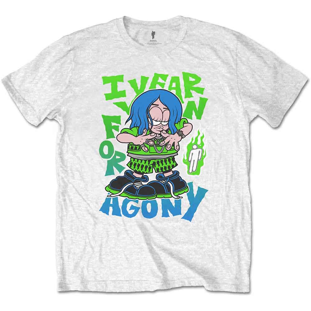 BILLIE EILISH - AGONY - T-Shirt White