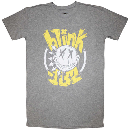 BLINK-182 - BIG SMILE - Ladies T-Shirt Dress Grey
