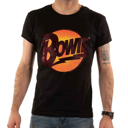 DAVID BOWIE - DIAMOND DOGS LOGO - T-Shirt Black