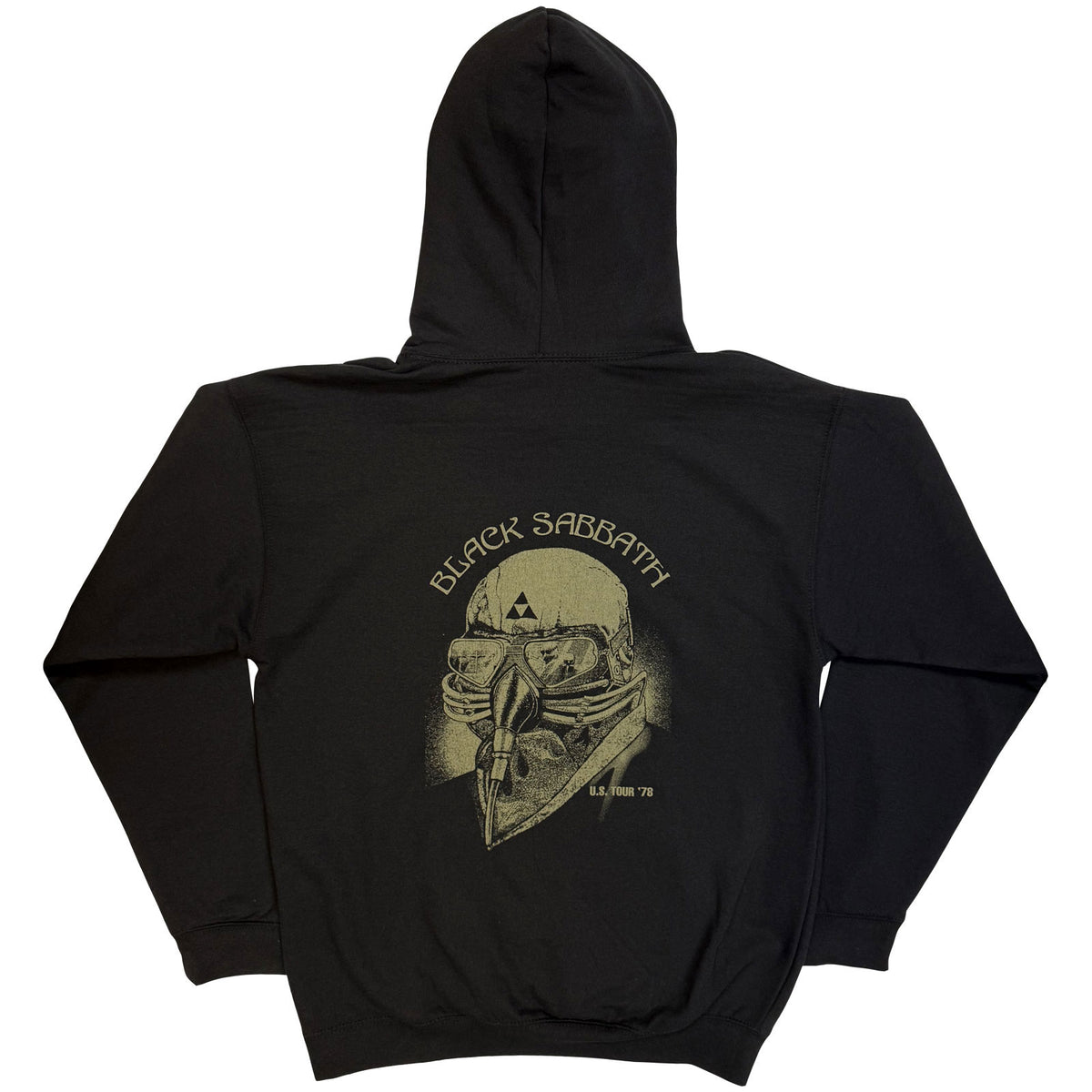 BLACK SABBATH - POCKET LOGO US TOUR '78 - Pullover Hoodie Black