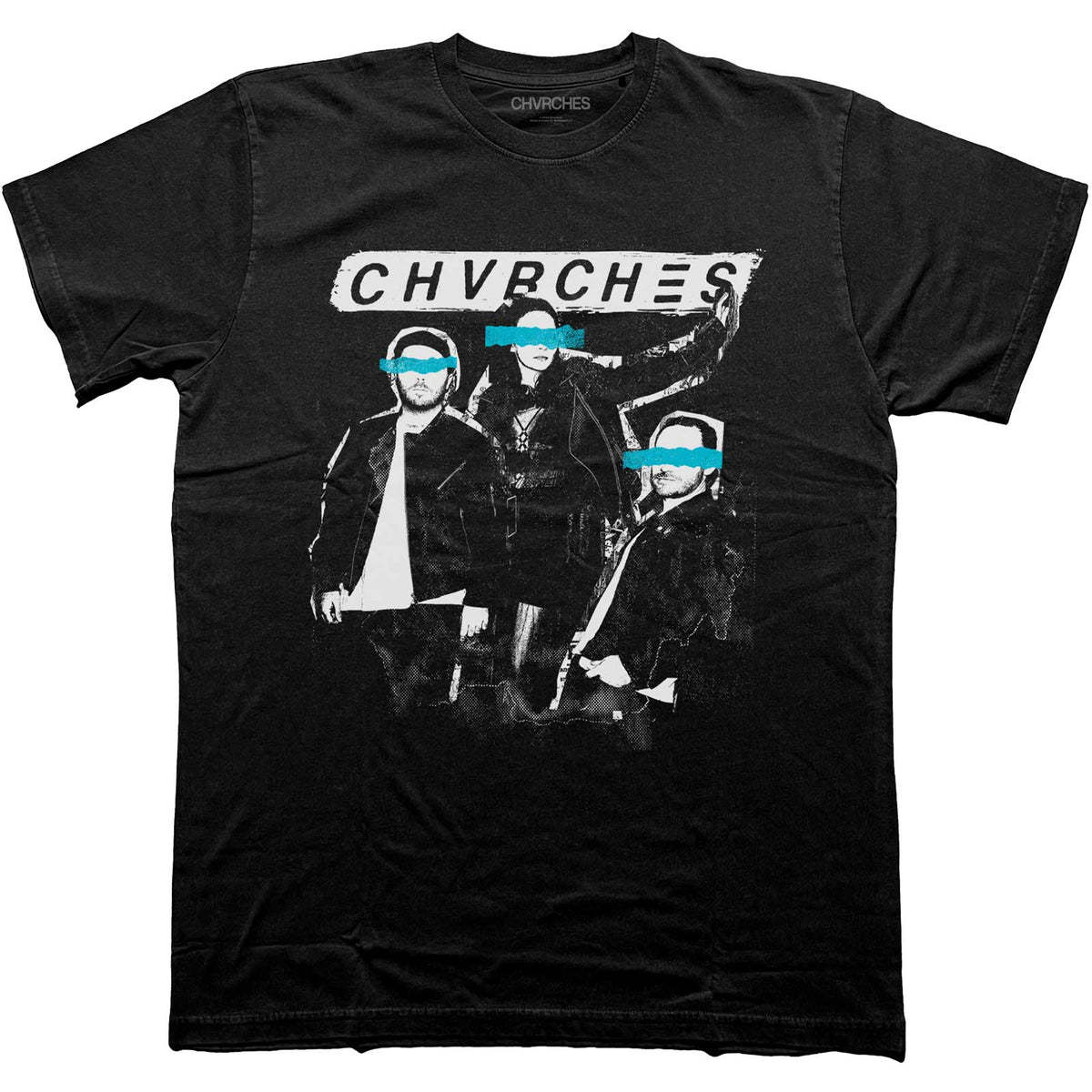 CHVRCHES - CUT PHOTO - T-Shirt Black
