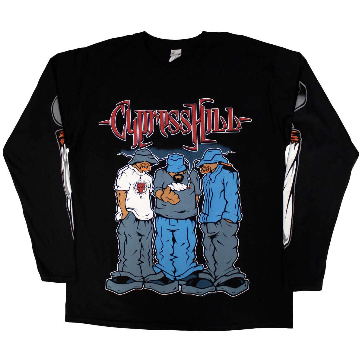 CYPRESS HILL - BLUNTED - Long Sleeve T-Shirt Black