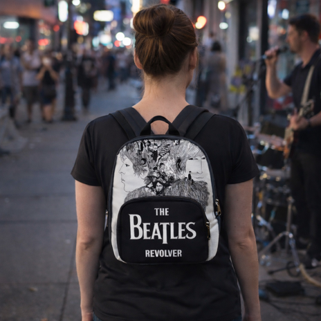 Rocksax The Beatles Mini Backpack - Revolver