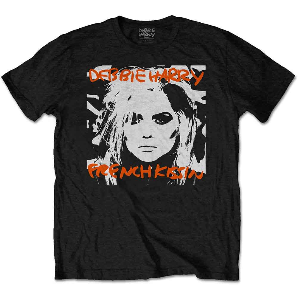DEBBIE HARRY - FRENCH KISSIN' - T-Shirt Black