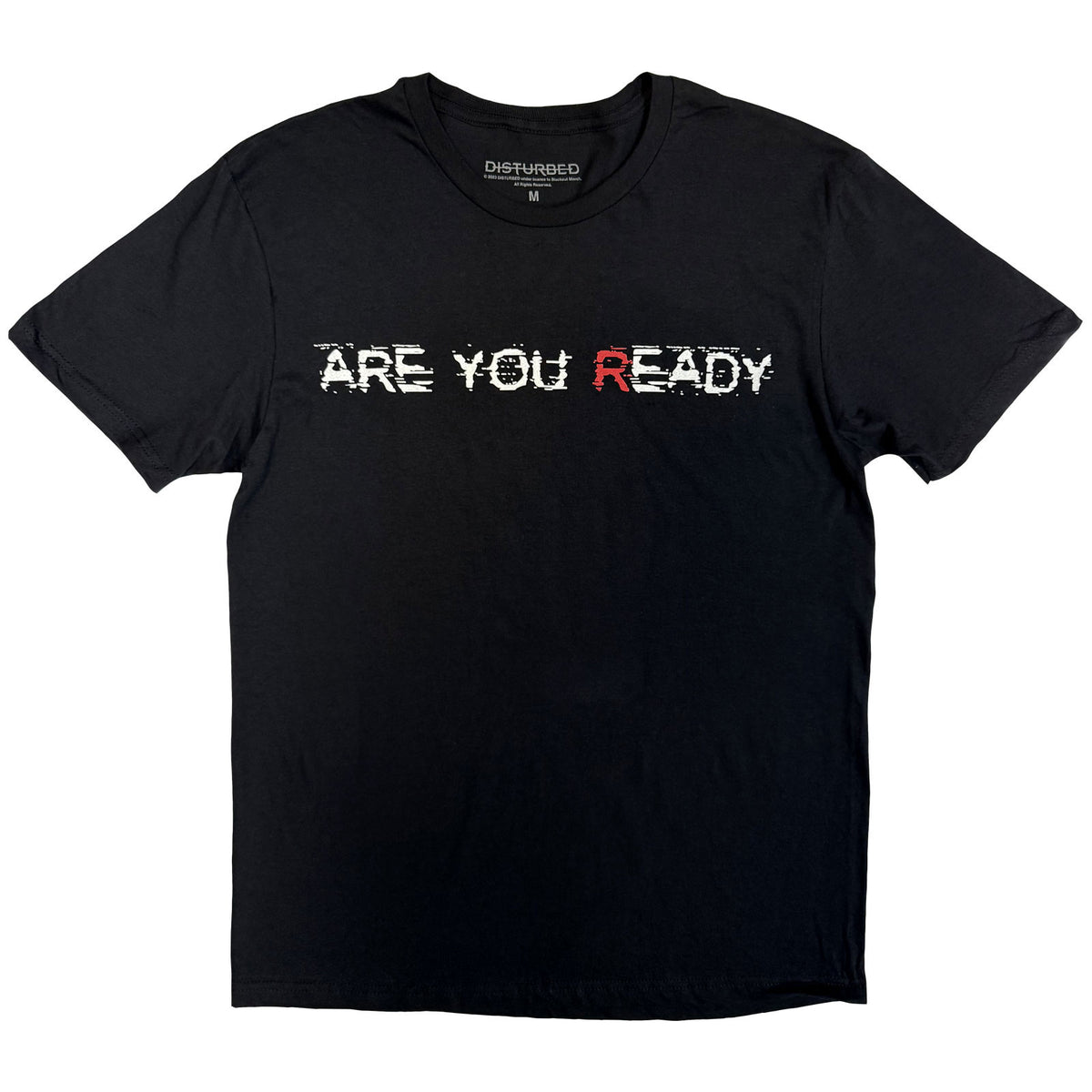DISTURBED - ARE YOU READY? - T-Shirt Black