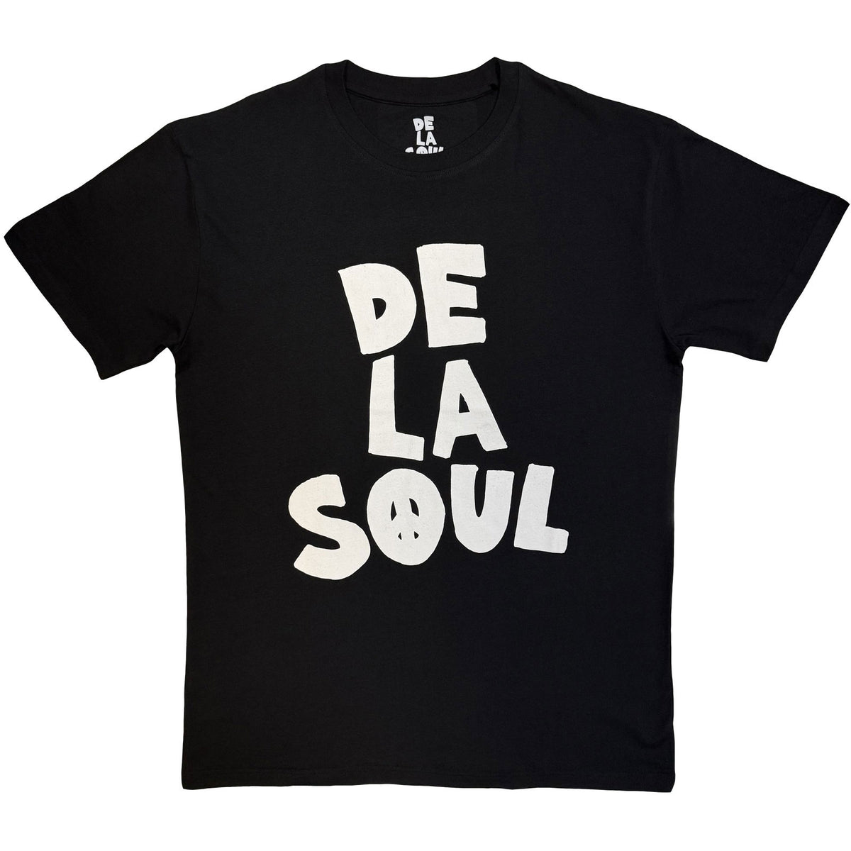 DE LA SOUL - LOGO MONO - T-Shirt Black